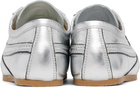 Dries Van Noten Silver Metallic Sneakers