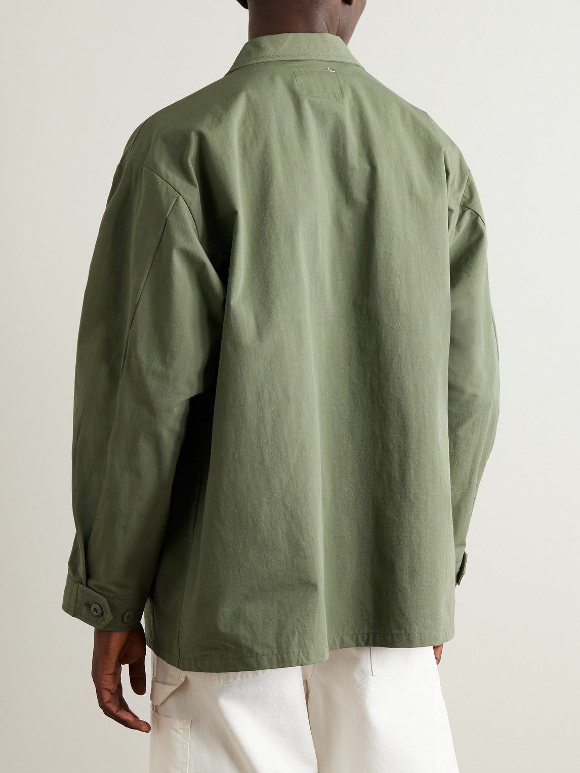 WTAPS - Cotton-Blend Ripstop Overshirt - Green WTAPS