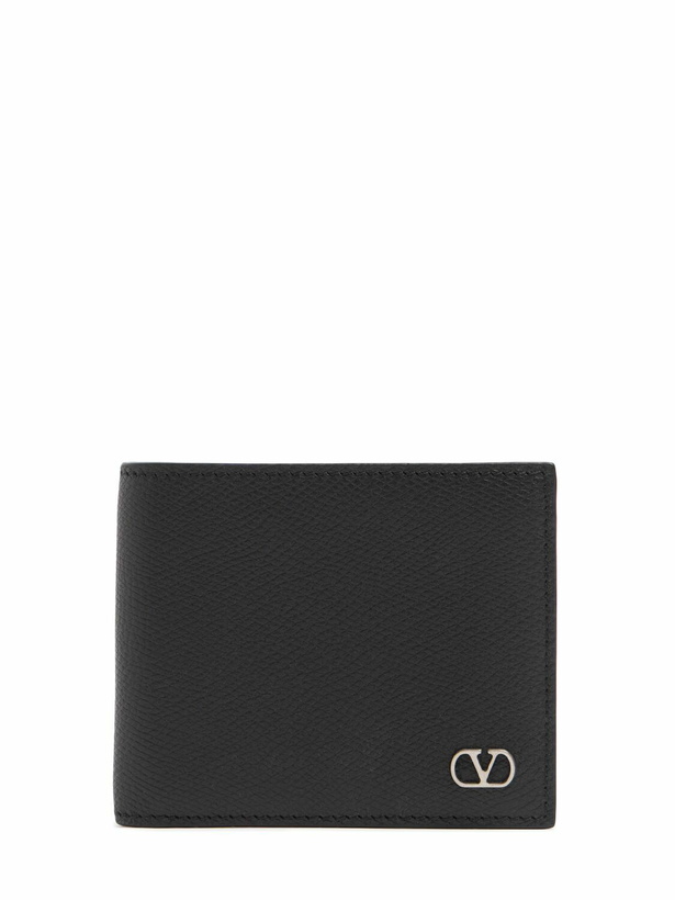 Photo: VALENTINO GARAVANI Vlogo Leather Billfold Wallet