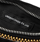 Undercover - Beaded Cotton-Twill Belt Bag - Black