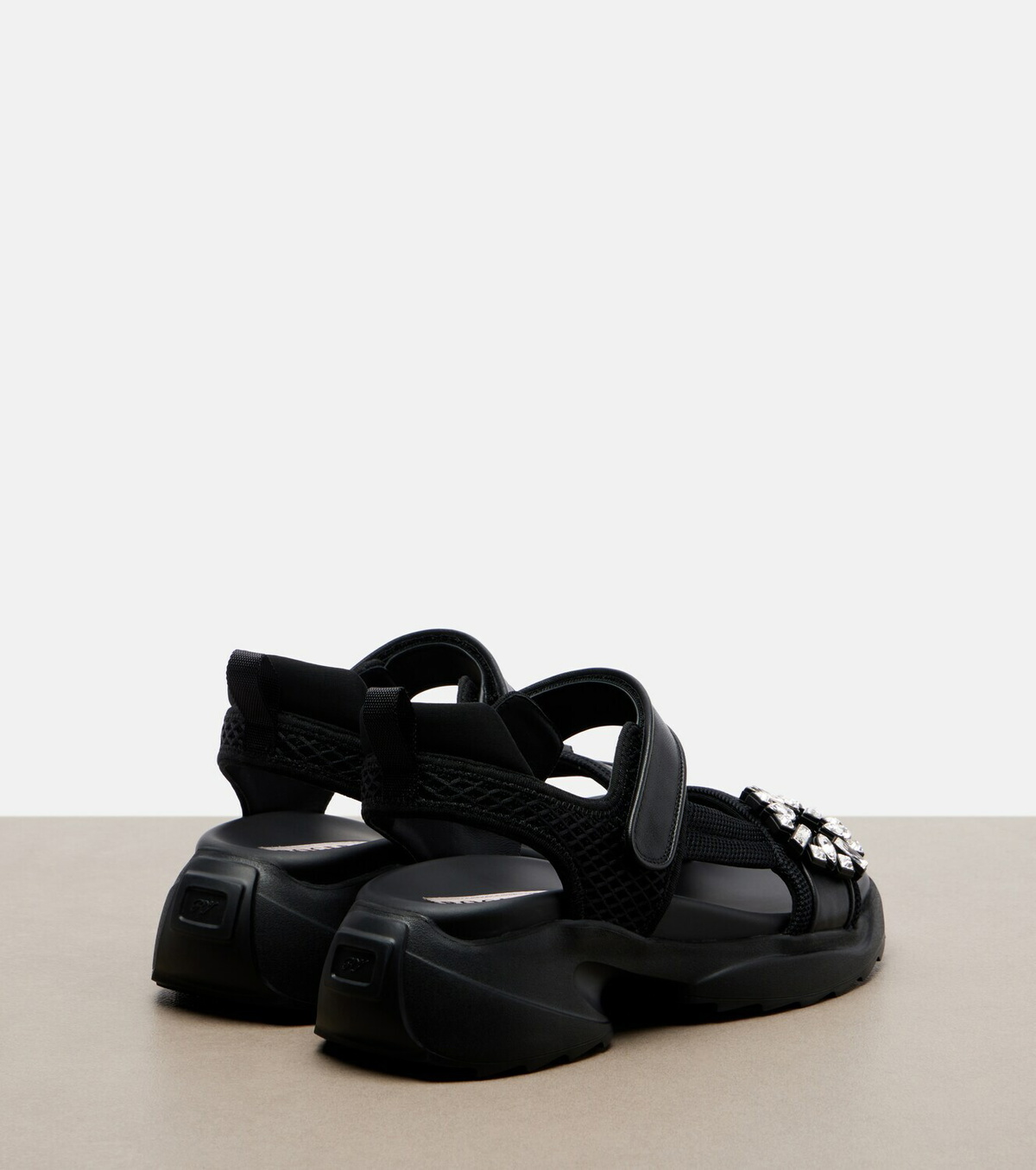 Roger Vivier Viv' Run embellished sandals