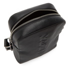 Kenzo Black Leather Logo Crossbody Bag