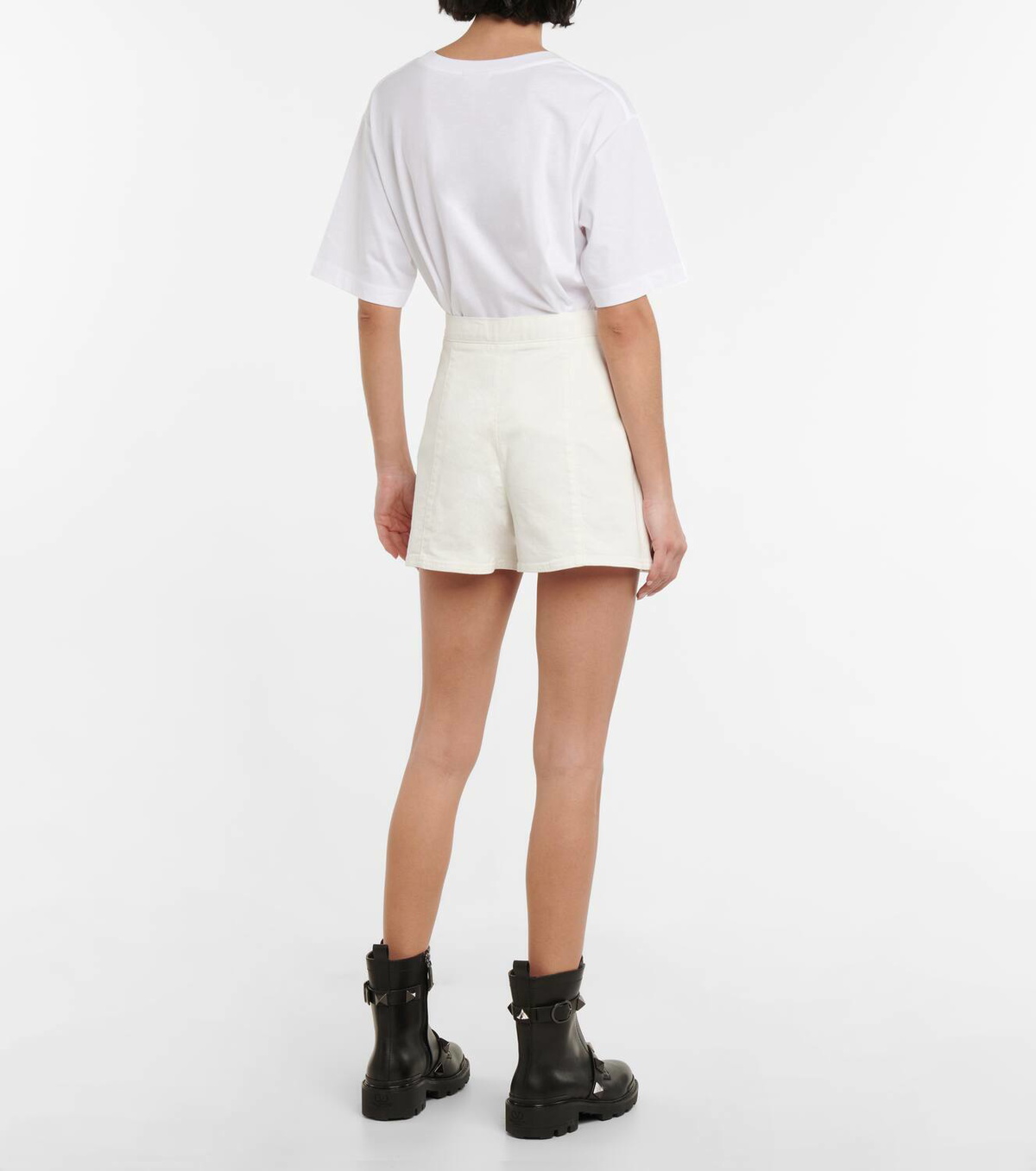 REDValentino Cotton twill miniskirt