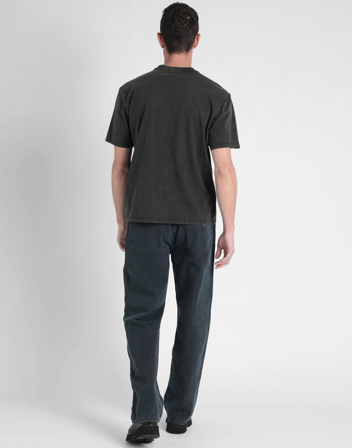 Guess Mens T-shirt Charcoal