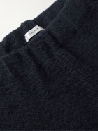 The Row - Endecott Slim-Fit Tapered Knitted Sweatpants - Blue
