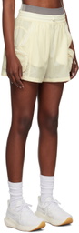 Outdoor Voices Off-White Wind-Resistant Shorts