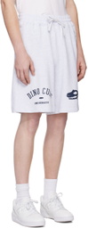 Kijun Gray 'Dino Cubs' Shorts