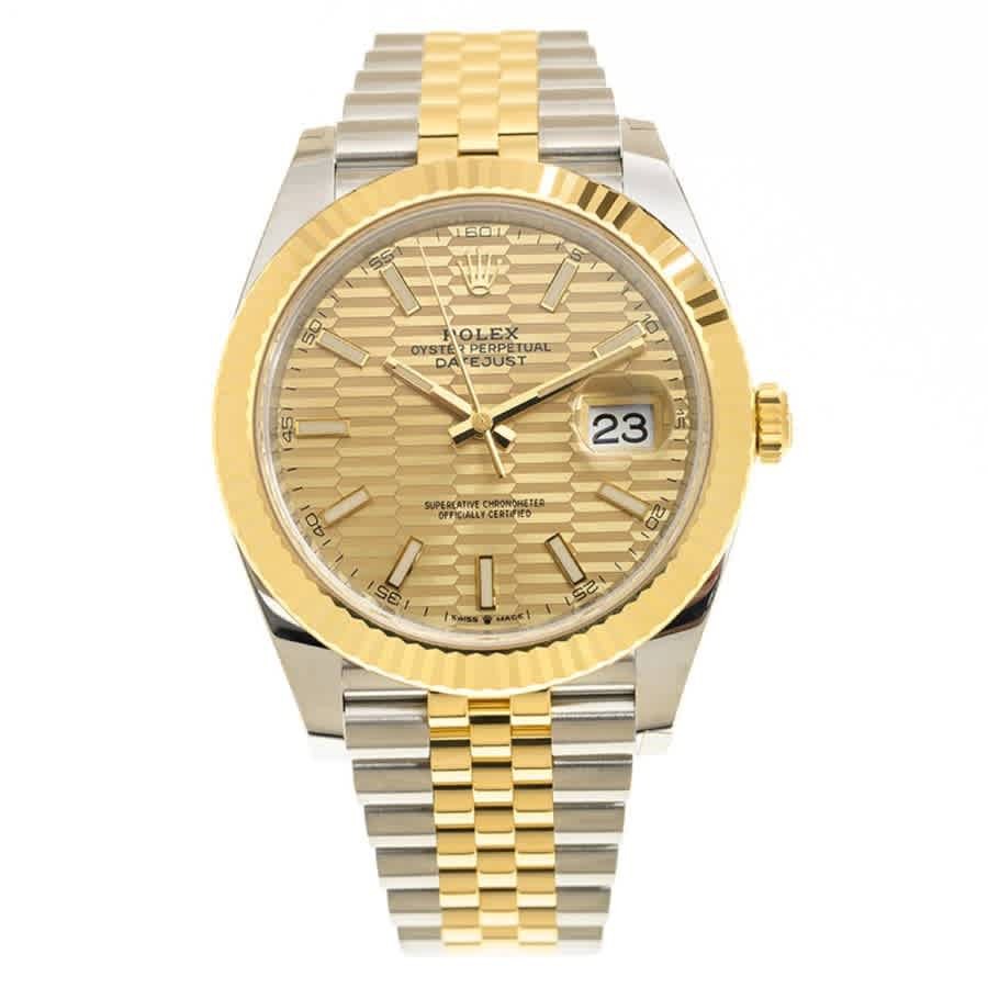 Rolex Datejust 36 Automatic Champagne Dial Chronometer Watch 126233CFSJ
