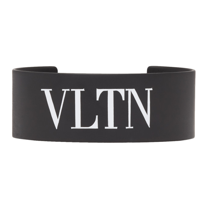 Valentino VLogo Signature Gold Tone Metal Cuff Bracelet Valentino