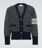 Thom Browne 4-Bar wool and mohair cardigan