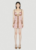 Versace Cut-Out Medusa Dress