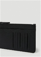 Zip Card Holder in Black