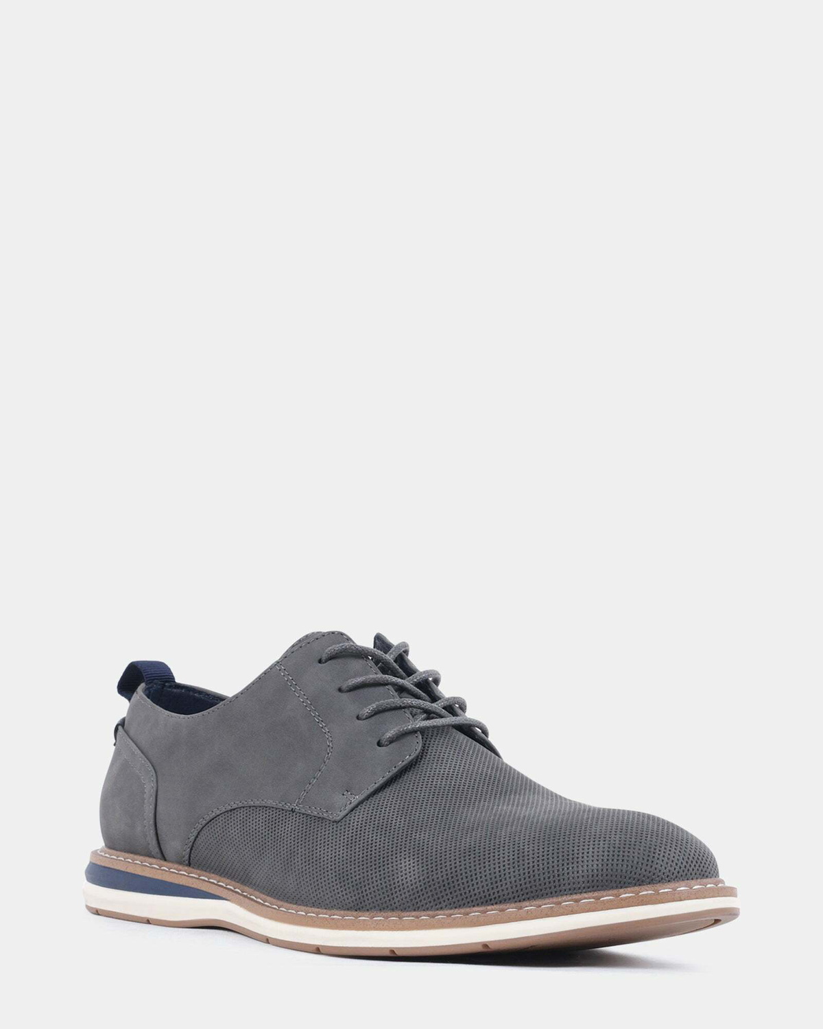 Steve Madden Bradock Casual Shoes in Grey Nubuck
