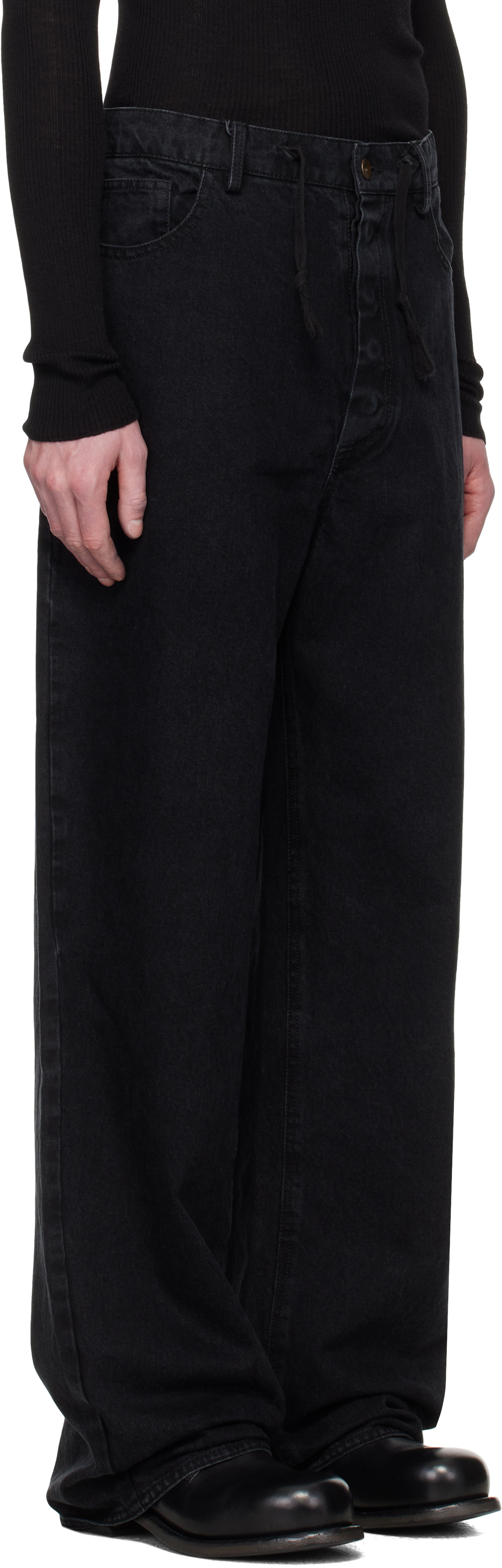 A Diciannoveventitre Black Mark Jeans