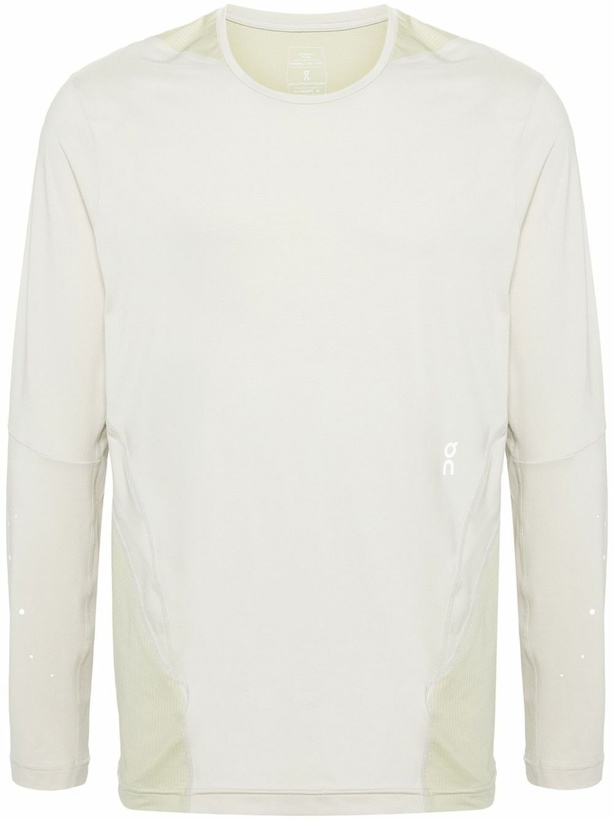 Photo: On Running X Post Archive Faction Grey Long-Sleeve T-Shirt