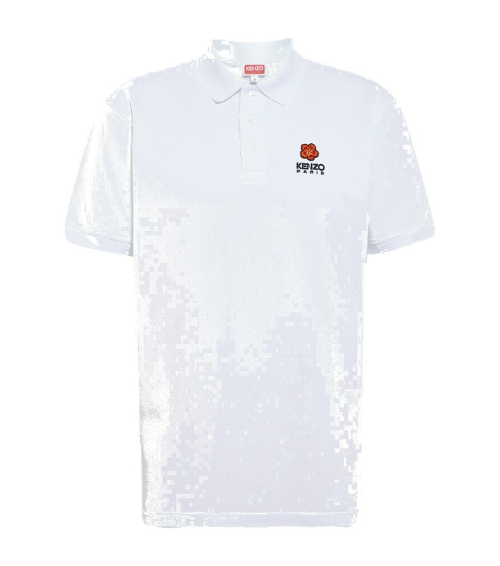 Photo: Kenzo - Logo cotton piqué polo shirt