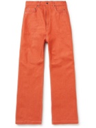 Rick Owens - Geth Wide-Leg Jeans - Orange