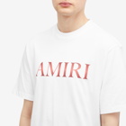AMIRI Men's Gradient Core Logo T-Shirt in White/Red