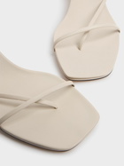 STUDIO AMELIA 70mm Cross Front Leather Sandals