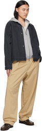 nanamica Gray Short Denim Jacket