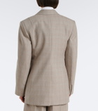 Bottega Veneta Checked double-breasted wool blazer