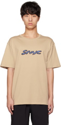 Saturdays NYC Khaki 3D 'SNYC' T-Shirt