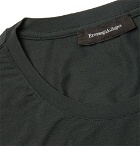 Ermenegildo Zegna - Stretch-Micro Modal Jersey T-Shirt - Dark green
