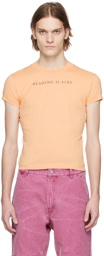 Acne Studios Orange Heat-Reactive T-Shirt