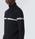 Fusalp Wengen Fiz wool zip-up cardigan