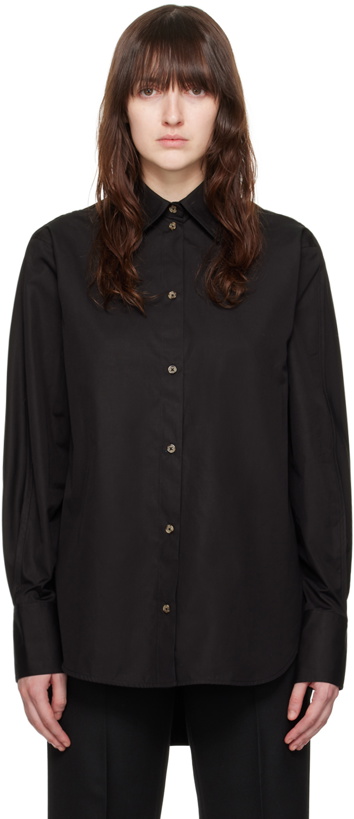 Photo: TOTEME Black Droptail Shirt