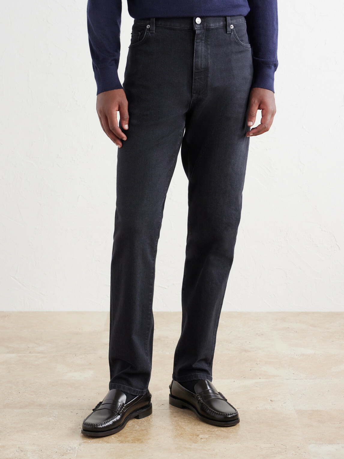 Zegna - Roccia Straight-Leg Jeans - Blue