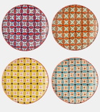 Polspotten Hippy set of 4 side plates