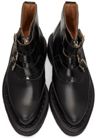 Comme des Garçons Homme Plus Black George Cox Edition Mid Zip-Up Creeper Boots