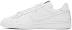 Black Comme des Garçons White Nike Edition Tennis Classic Sneakers