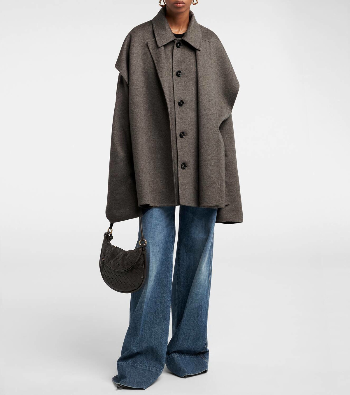 Bottega Veneta Wool and cashmere coat Bottega Veneta