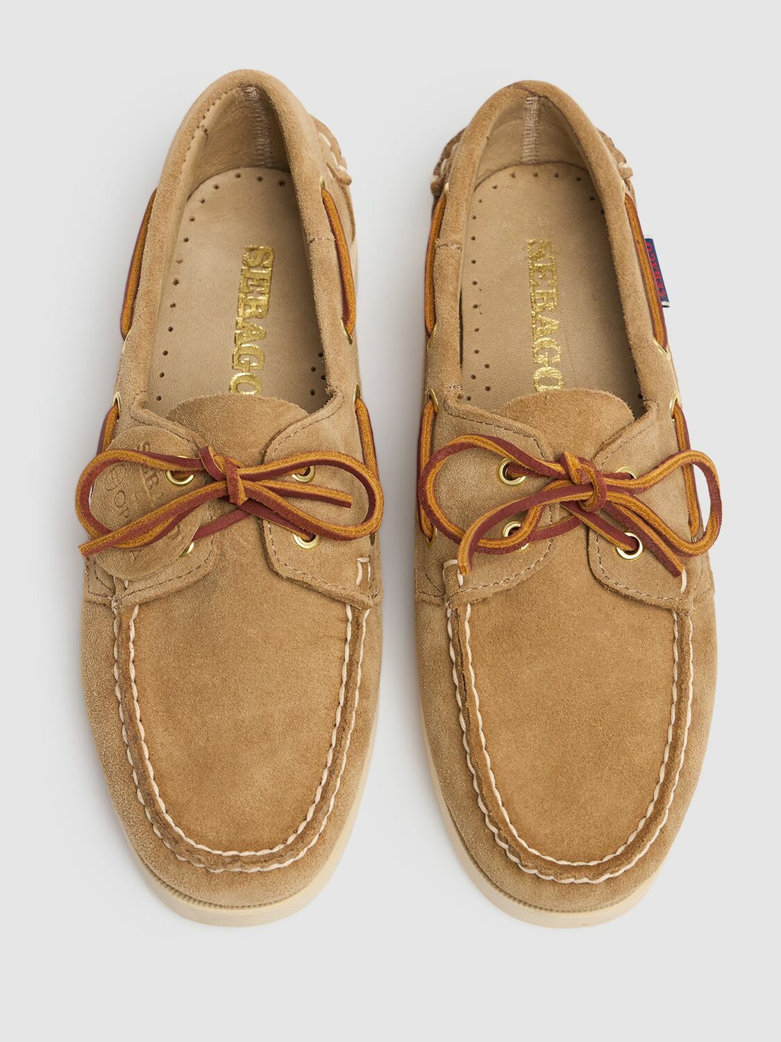 SEBAGO Portland Artisan Suede Boat Shoes