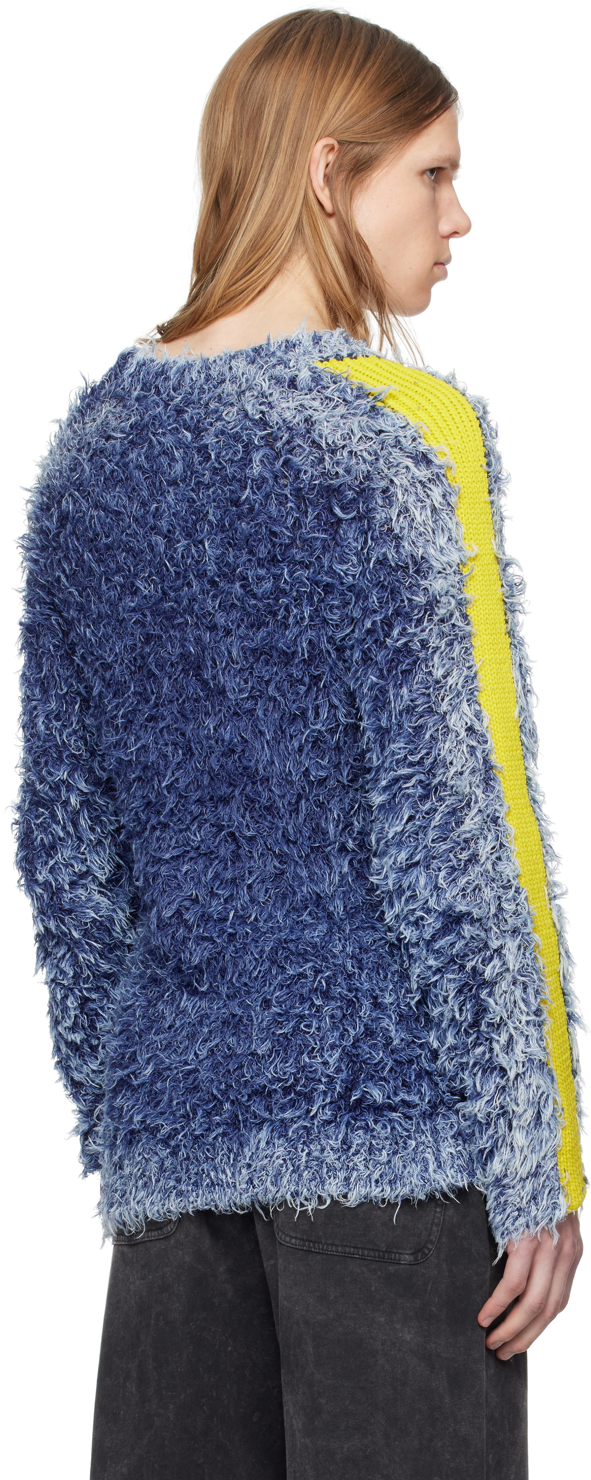 Diesel Blue & Yellow K-Damon Sweater Diesel