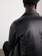 Rick Owens - Brad Leather Jacket - Black