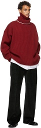UNIFORME Roll Neck Virgin Wool & Cashmere Sweater
