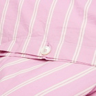Tekla Fabrics Double Duvet in Mallow Pink Stripes 