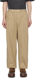 visvim Beige Carroll Trousers