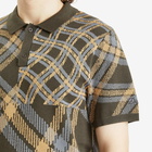 Dime Men's Antique Polo in Brown Multi