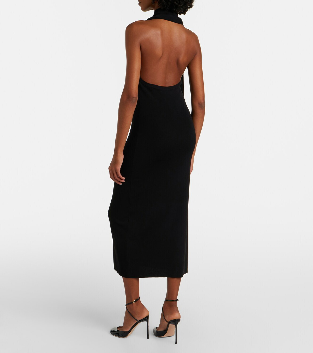 Altuzarra Mitchell scarf-detail midi dress