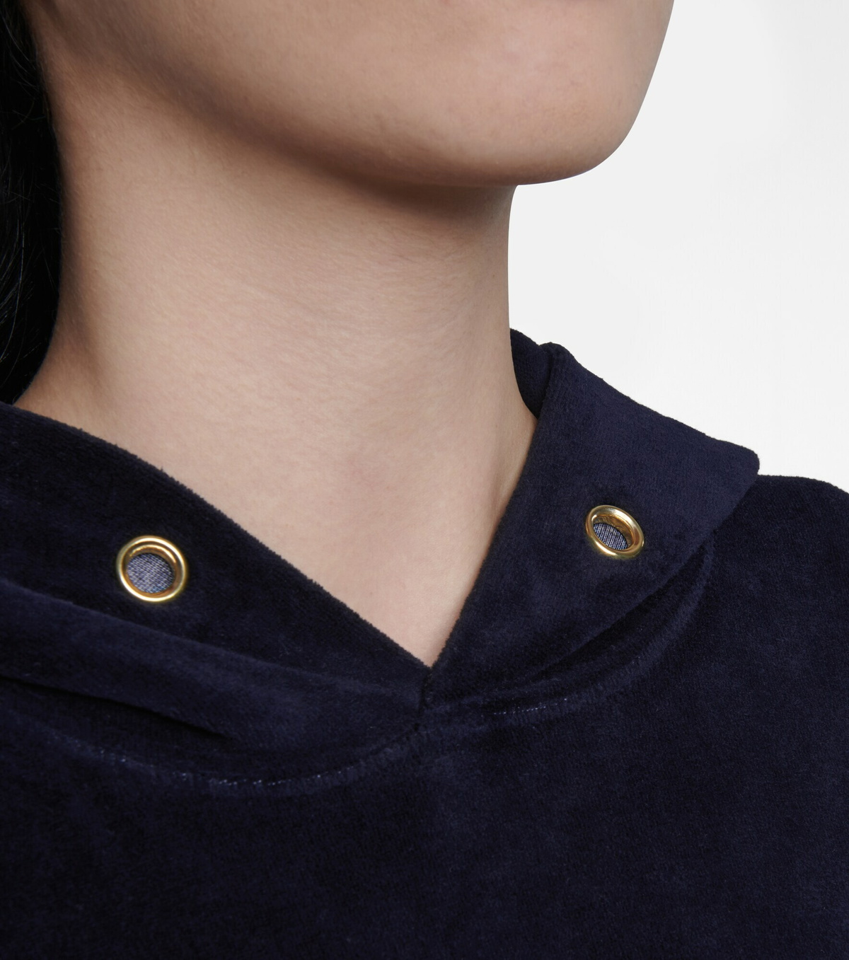 Les Tien - Velour hoodie