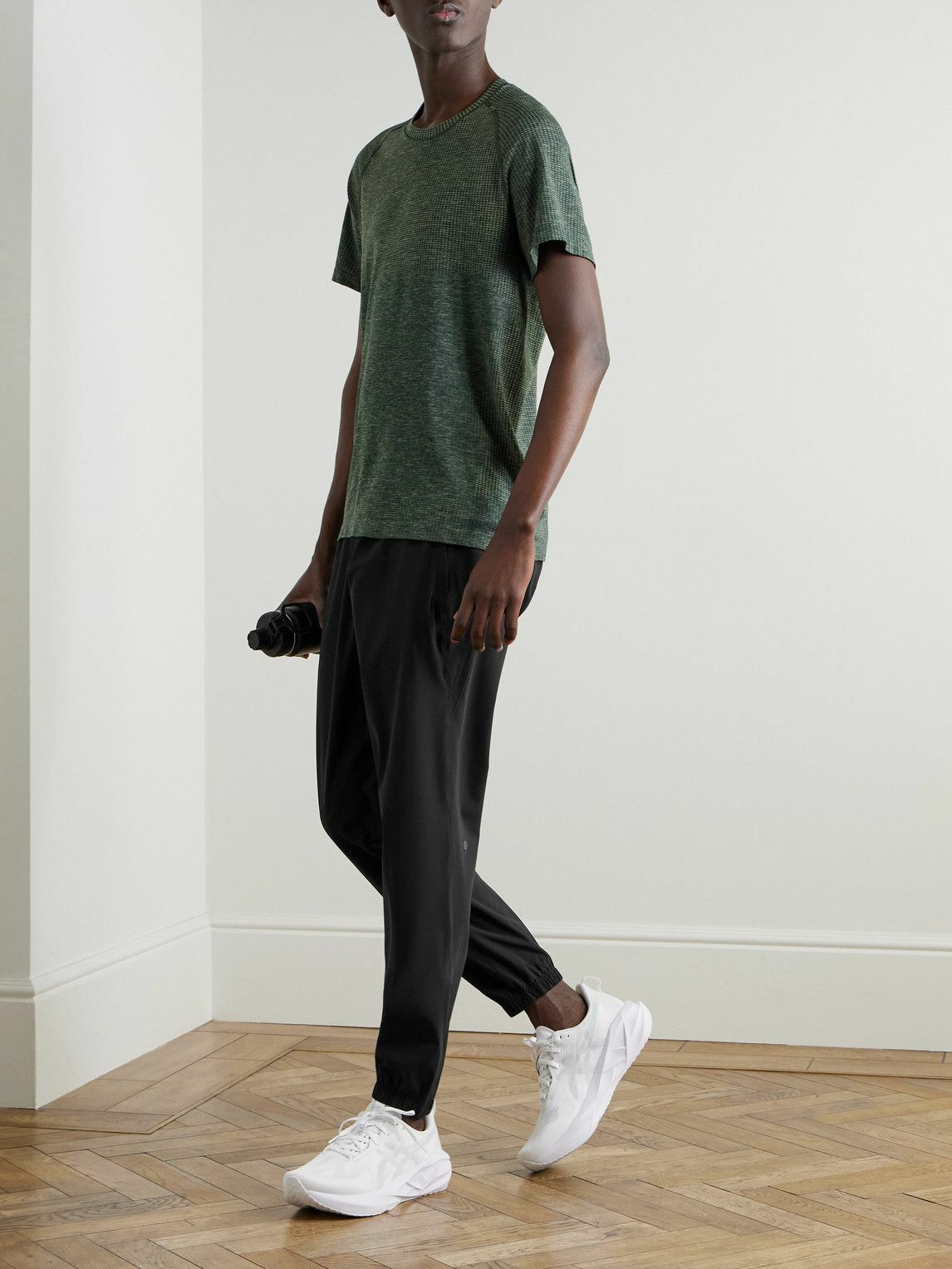 Lululemon - Pace Breaker Tapered Stretch Recycled-Shell Track Pants - Black