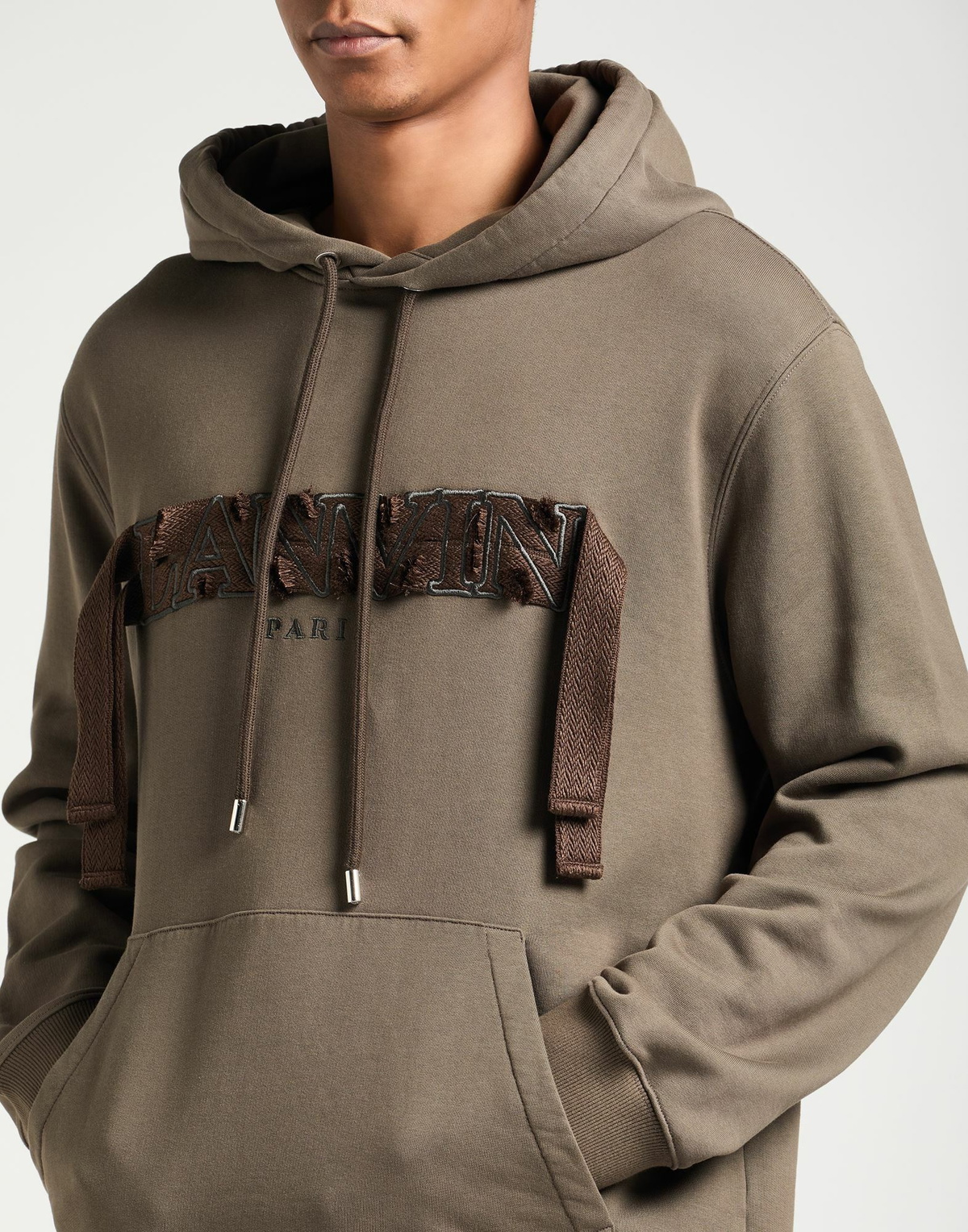 Lanvin Mens Sweatshirt Khaki
