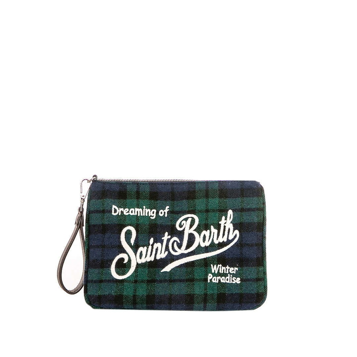 Photo: MC2 Saint Barth Parisienne Tartan Cross-body Pouch Bag