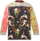 Loewe - Paula's Ibiza Patchwork Printed Linen Shirt - Unknown