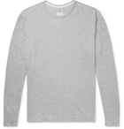 rag & bone - Slim-Fit Waffle-Knit Mélange Cotton T-Shirt - Light gray