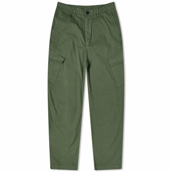 Photo: Paul Smith Men's Straight Fit Cargo Trousers in Green